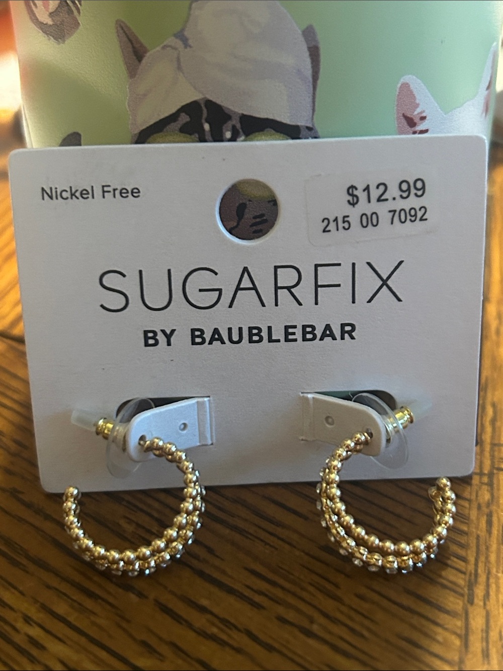 Sugarfix by Baublebar Hook Earrings NEW on CARD